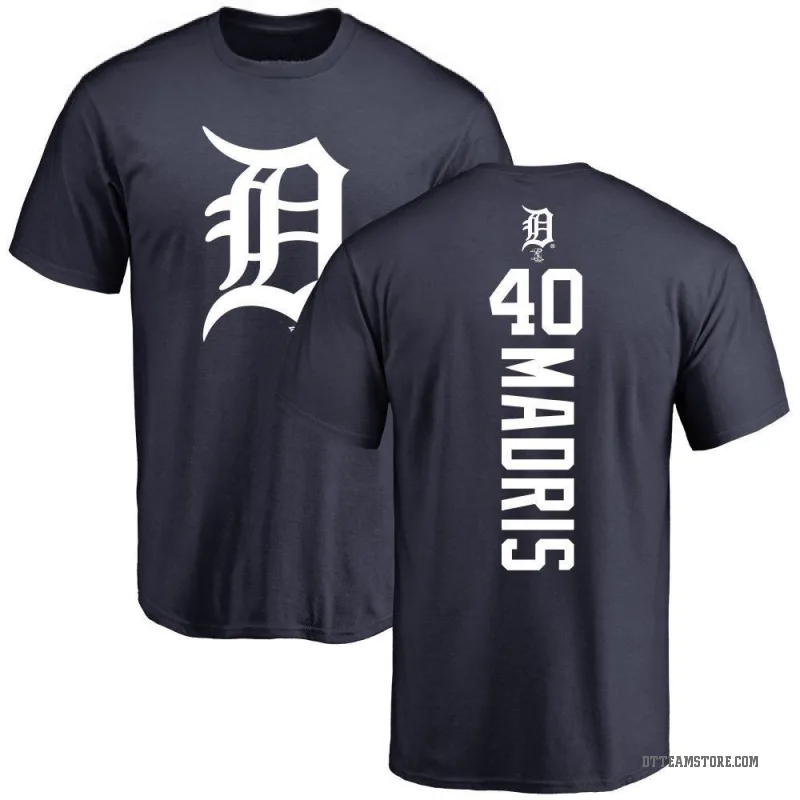 Bligh Madris Men's Navy Detroit Tigers Backer T-Shirt -