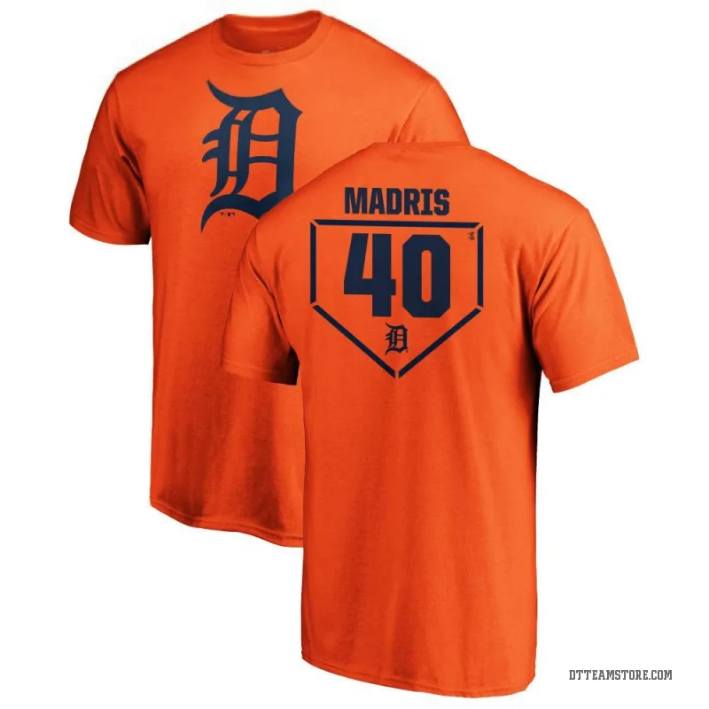 Bligh Madris Men's Orange Detroit Tigers RBI T-Shirt -