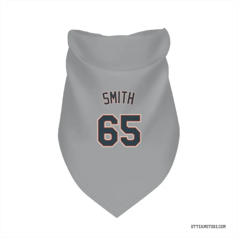 Burch Smith  Gray Detroit Tigers  Cat & Dog Pet Bandana