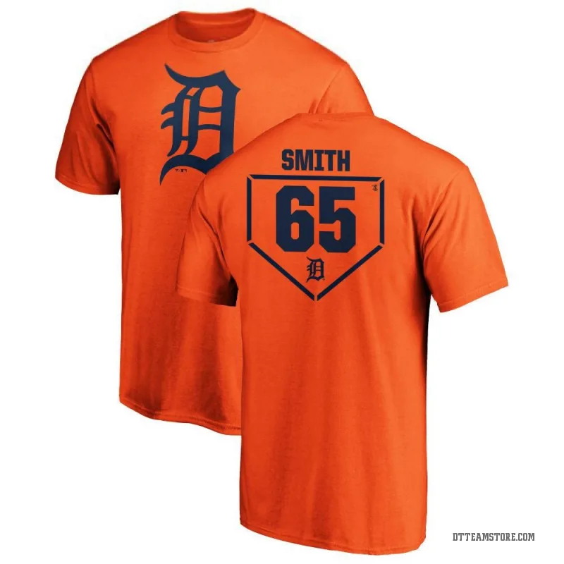 Burch Smith Men's Orange Detroit Tigers RBI T-Shirt -