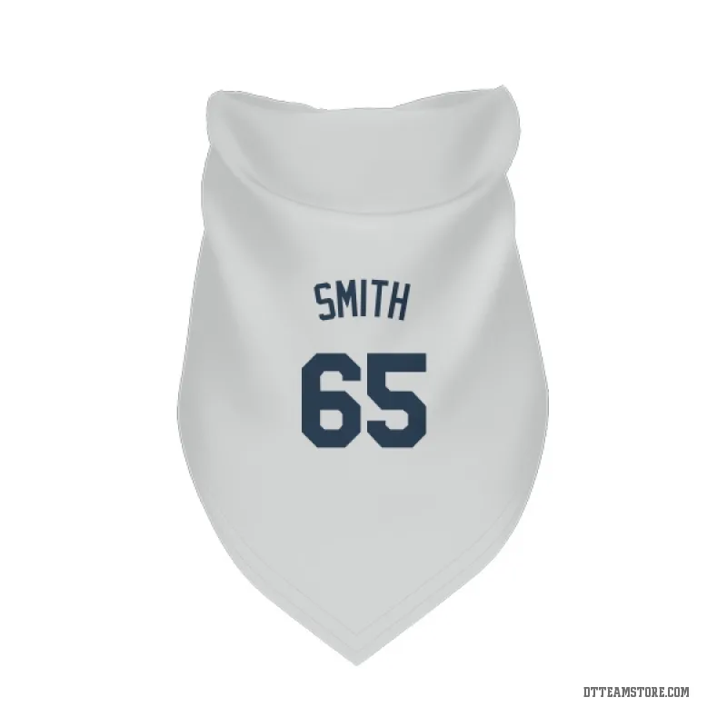 Burch Smith  White Detroit Tigers  Cat & Dog Pet Bandana