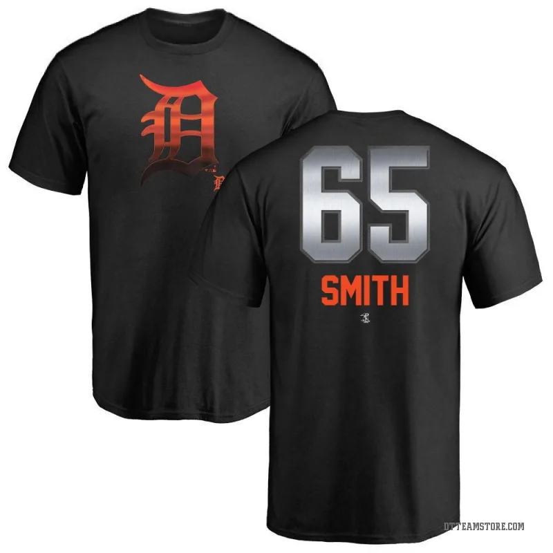 Burch Smith Youth Black Detroit Tigers Midnight Mascot T-Shirt -