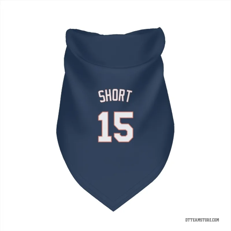 Zack Short  Navy Detroit Tigers  Cat & Dog Pet Bandana