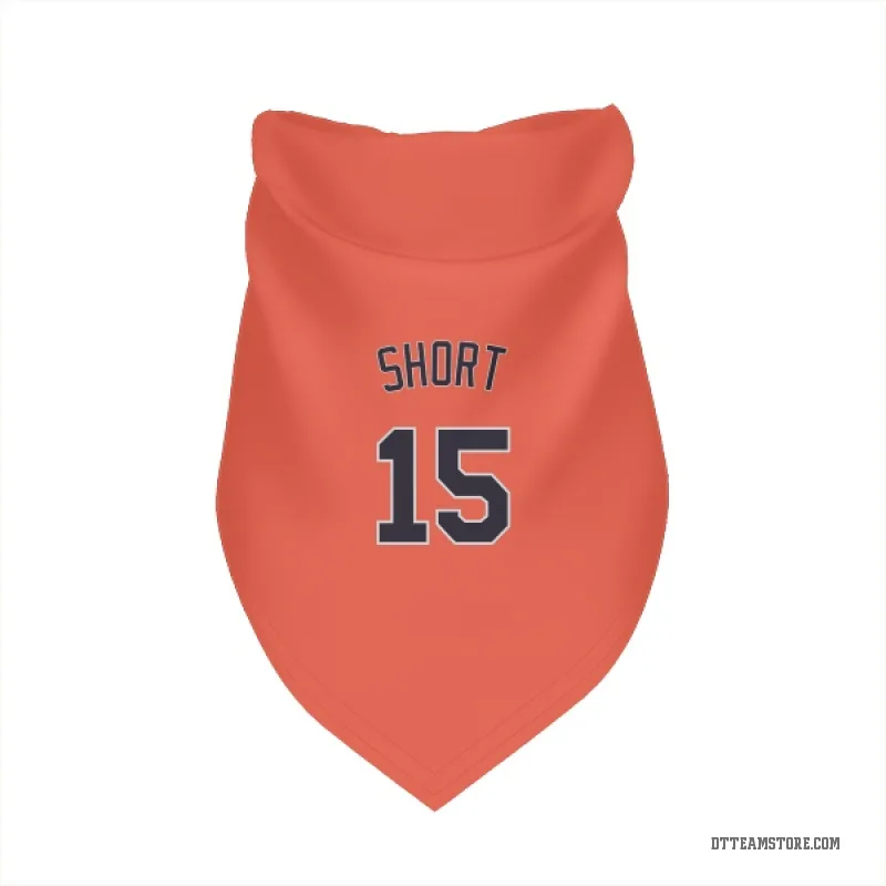 Zack Short  Orange Detroit Tigers  Cat & Dog Pet Bandana
