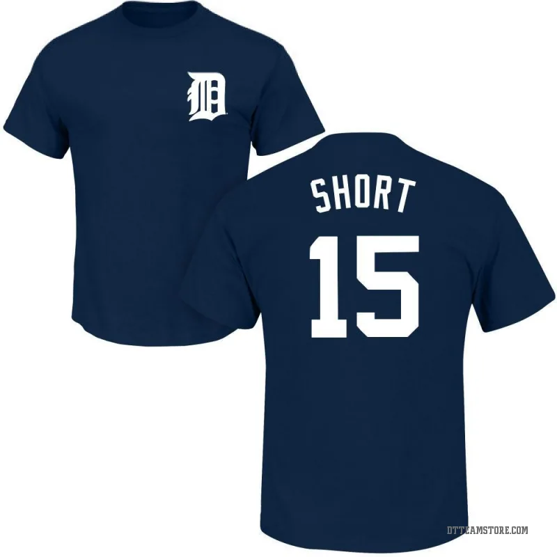 Zack Short Youth Navy Detroit Tigers Roster T-Shirt -