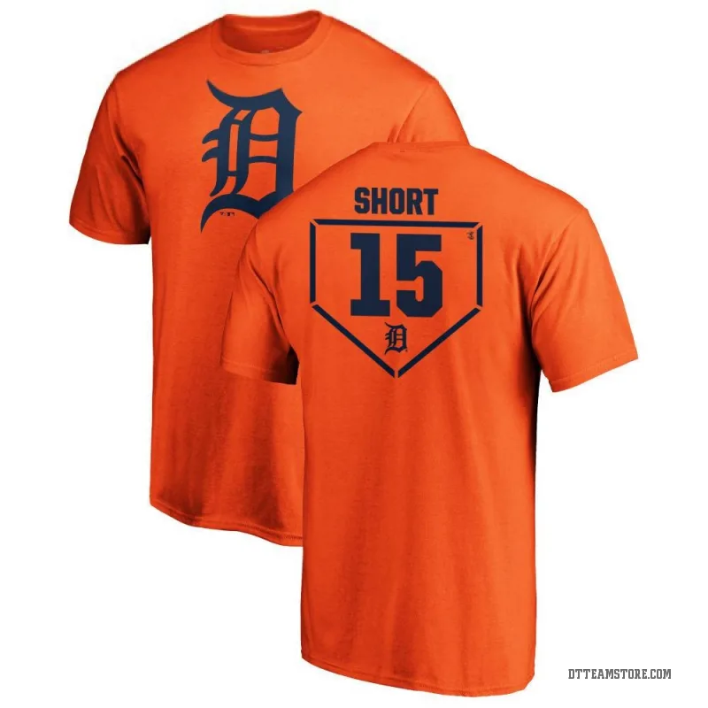 Zack Short Youth Orange Detroit Tigers RBI T-Shirt -